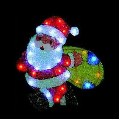 Фигура  led , Дед Мороз с мешком Новогодние товары/Китай